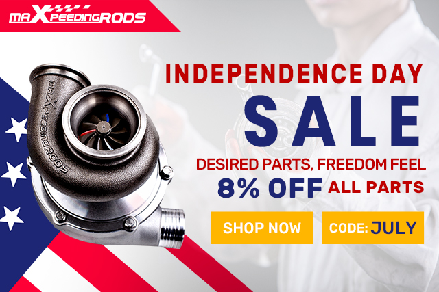 MaXpeedingRods Blog | An Automotive Blog from MaXpeedingRods - Independence Day Sale 2020 at MaXpeedingRods: Desired Parts, Freedom Feel