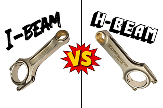 MaXpeedingRods Blog | An Automotive Blog from MaXpeedingRods - H-Beam vs. I-Beam Connecting Rods