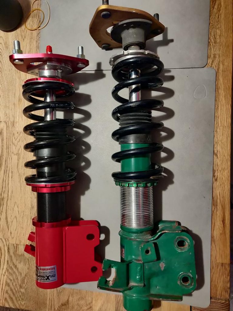 MaXpeedingRods Blog | An Automotive Blog from MaXpeedingRods - Low Coilovers Installed On A Nissan S13 200SX
