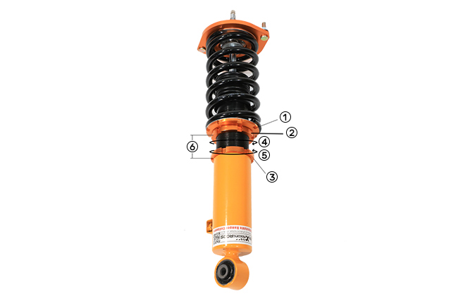 how to adjust coilovers preload