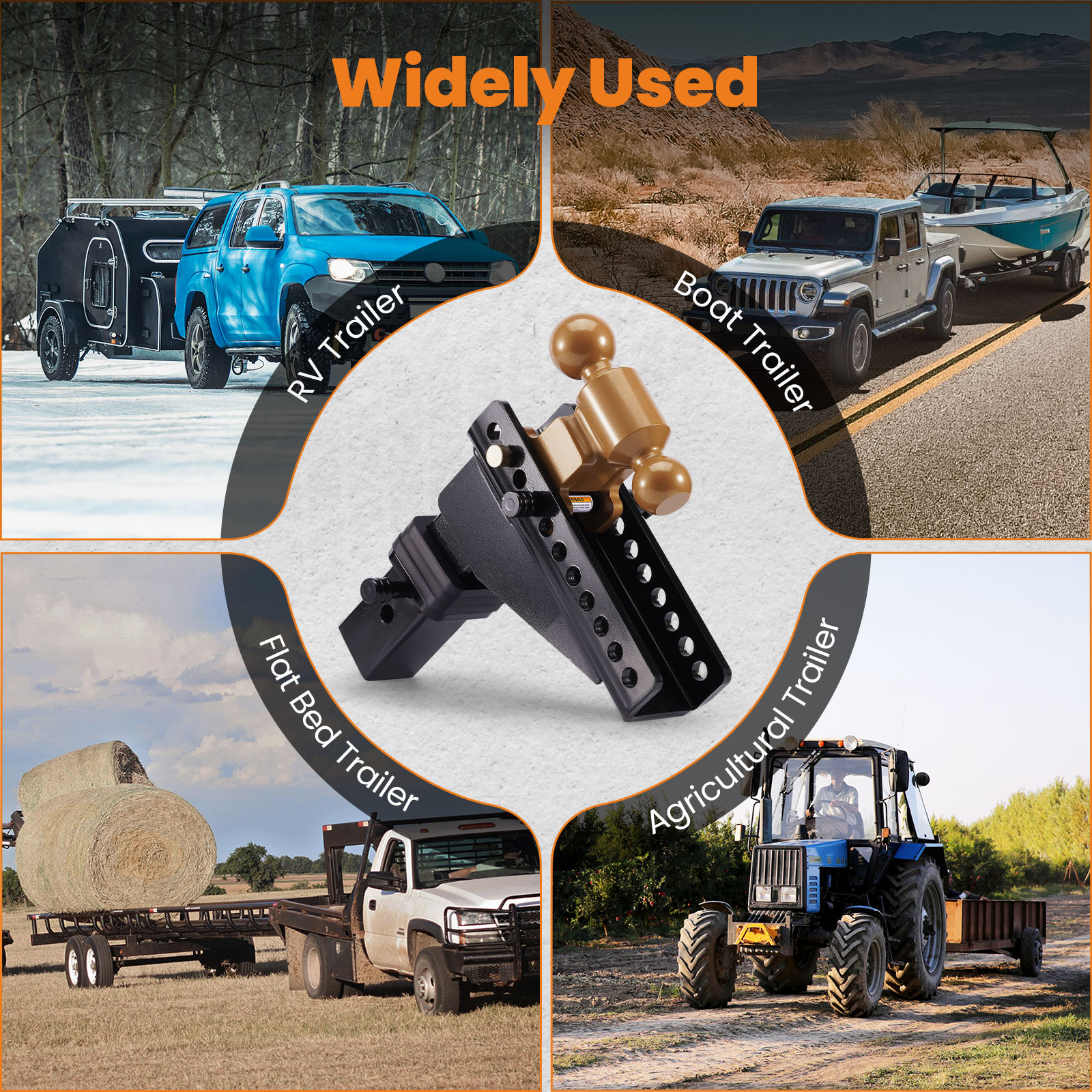 MaXpeedingRods Blog | An Automotive Blog from MaXpeedingRods - Your Perfect Towing Companion: Maxpeedingrods Adjustable Trailer Hitch