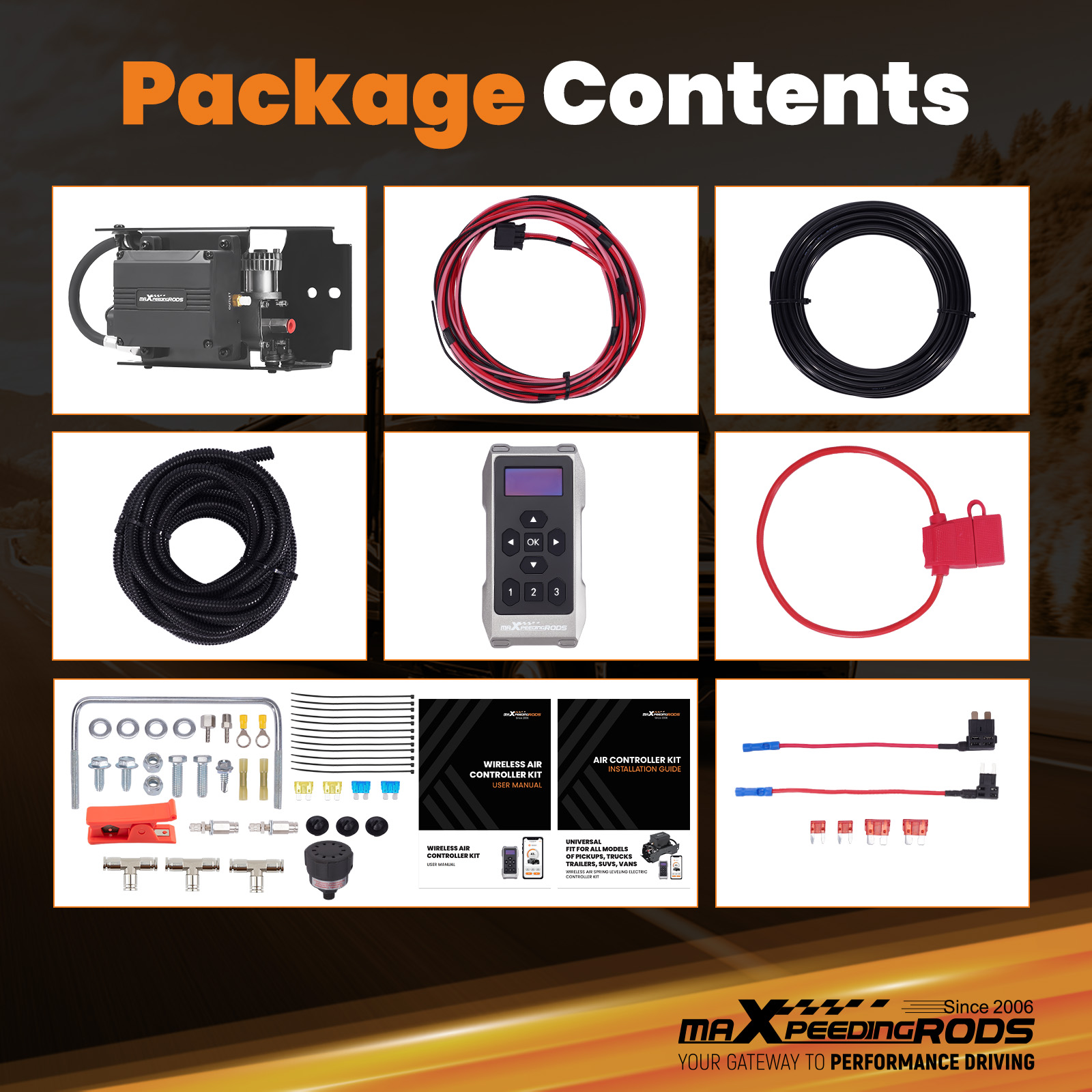 MaXpeedingRods Blog | An Automotive Blog from MaXpeedingRods - New & Upgraded: MaXpeedingRodsAir Suspension Controller Kit for Pickups & SUVs