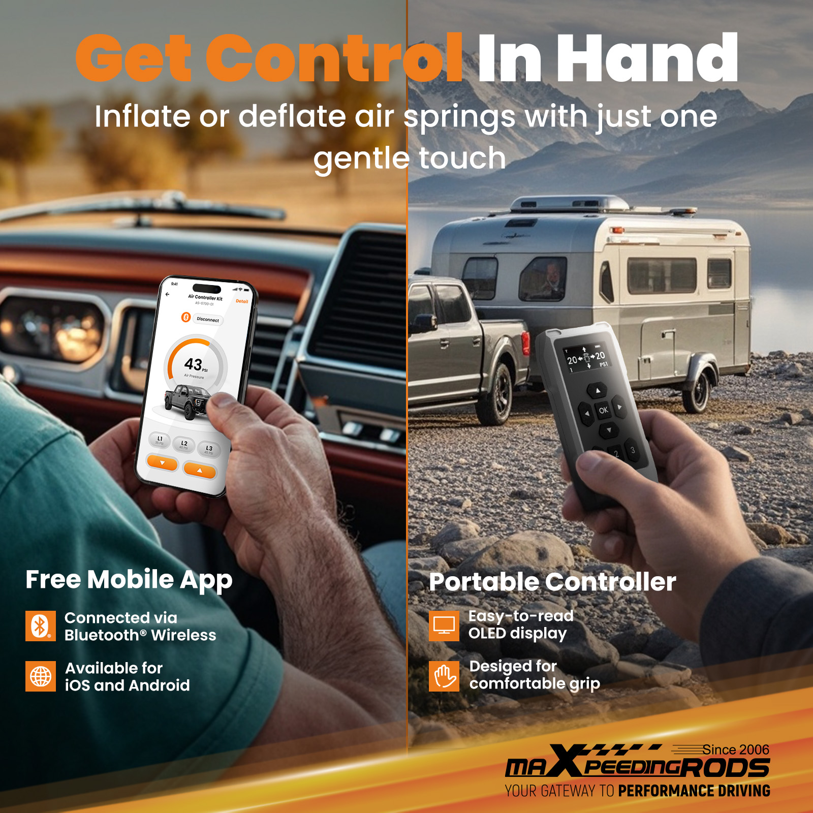 MaXpeedingRods Blog | An Automotive Blog from MaXpeedingRods - New & Upgraded: MaXpeedingRodsAir Suspension Controller Kit for Pickups & SUVs