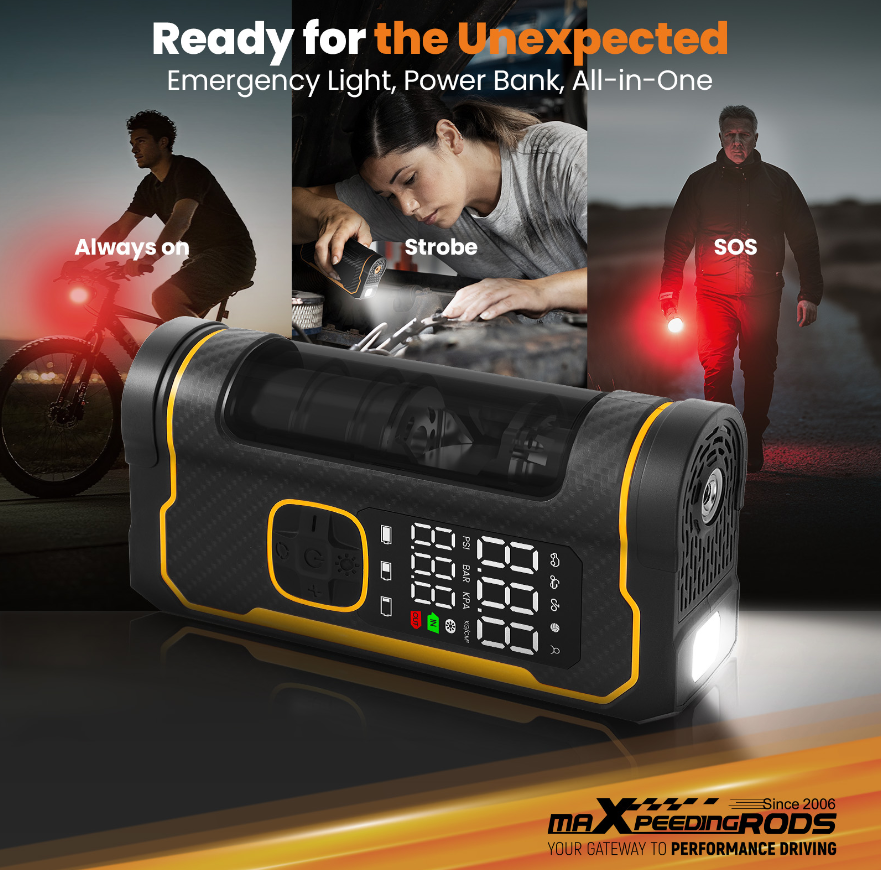 MaXpeedingRods Blog | An Automotive Blog from MaXpeedingRods - Stay Prepared Anywhere: Meet the MaXpeedingRods 150PSI Portable Air Compressor MaXpeedingRods Blog | An Automotive Blog from MaXpeedingRods - Stay Prepared Anywhere: Meet the MaXpeedingRods 150PSI Portable Air Compressor