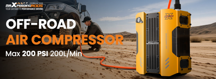 MaXpeedingRods Blog | An Automotive Blog from MaXpeedingRods - Built to Go Further: Powering Your 4x4 with Maxpeedingrods Off-Road Air Compressor