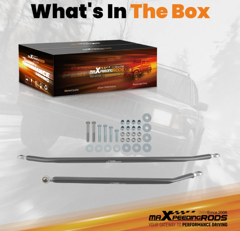MaXpeedingRods Blog | An Automotive Blog from MaXpeedingRods - Building a Lifted Jeep? Don’t Overlook the Steering Crossover Kit